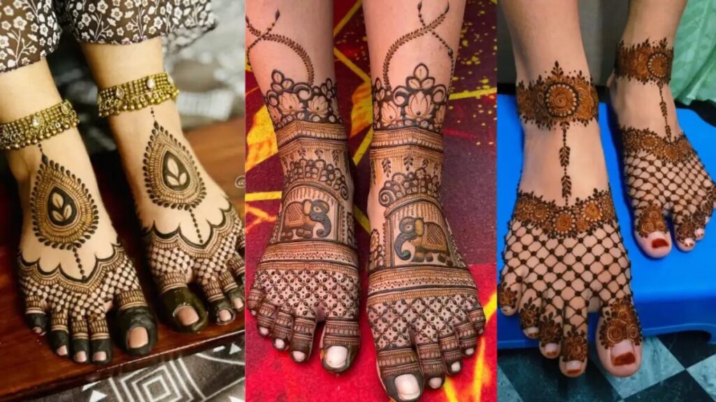 Pair Mehndi Design