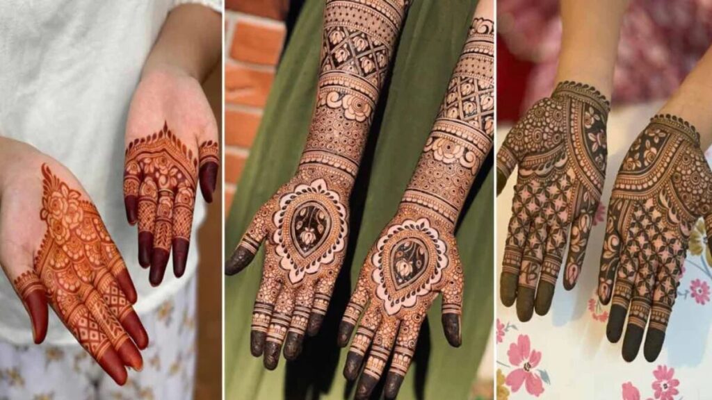 Royal Front Hand Mehndi Design