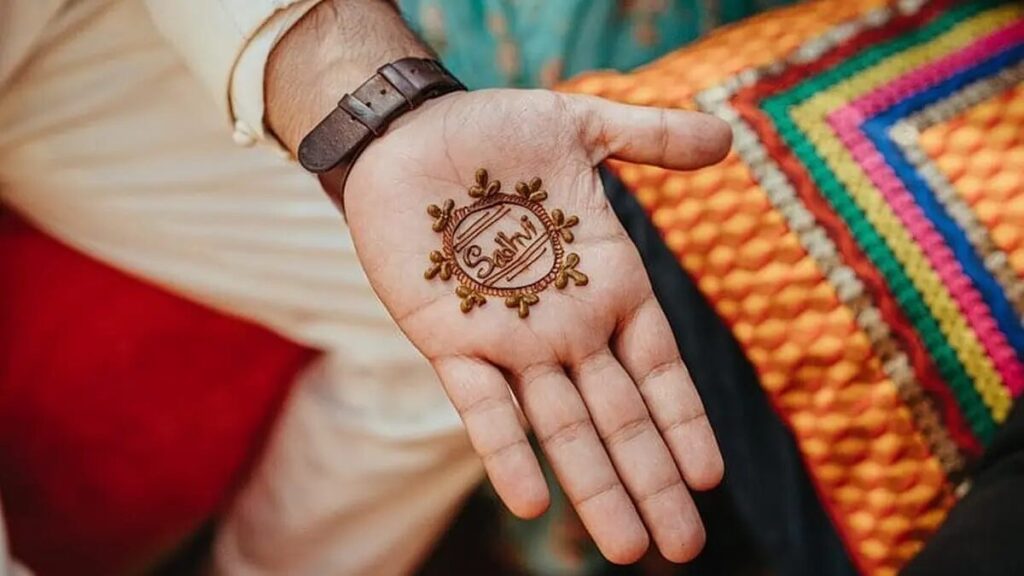 Groom Mehndi Design