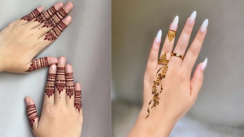 Ring Finger Mehndi Design