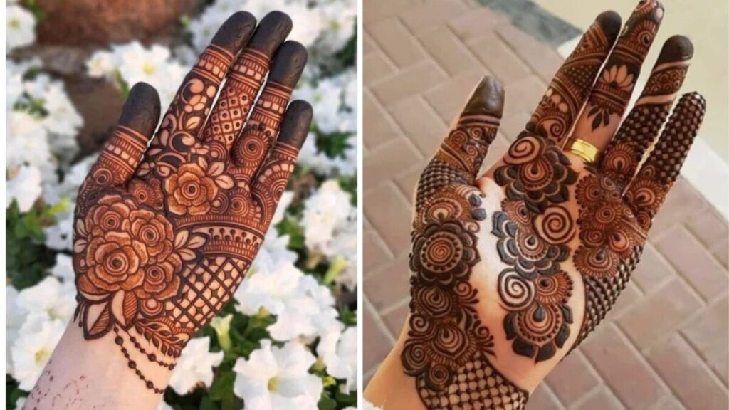 Front Hand Simple Mehndi Design Aesthetic Easy And Beautiful