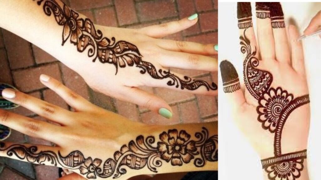 Back Easy Simple Mehndi Design