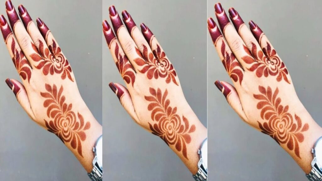Small Aesthetic Henna Designs