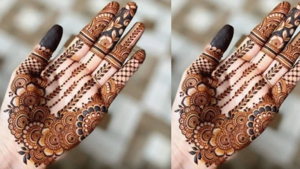 Stylish Hand Mehndi Design