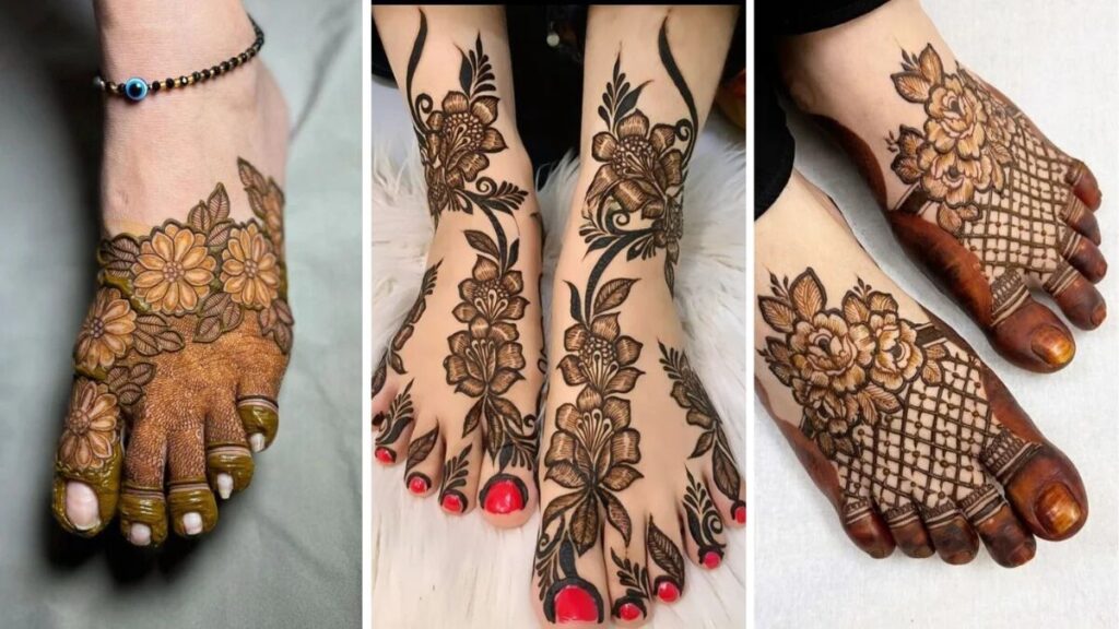 Pair Mehndi Design: