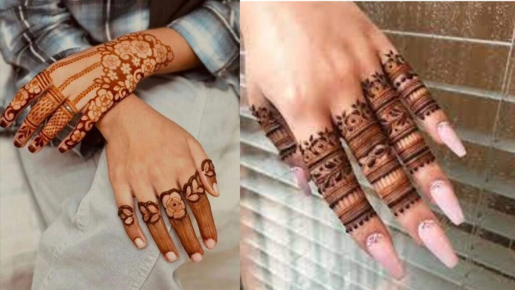 Ring Finger Mehndi Design
