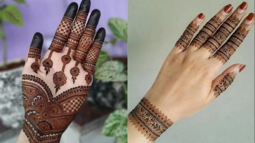 Small Aesthetic Henna Designs