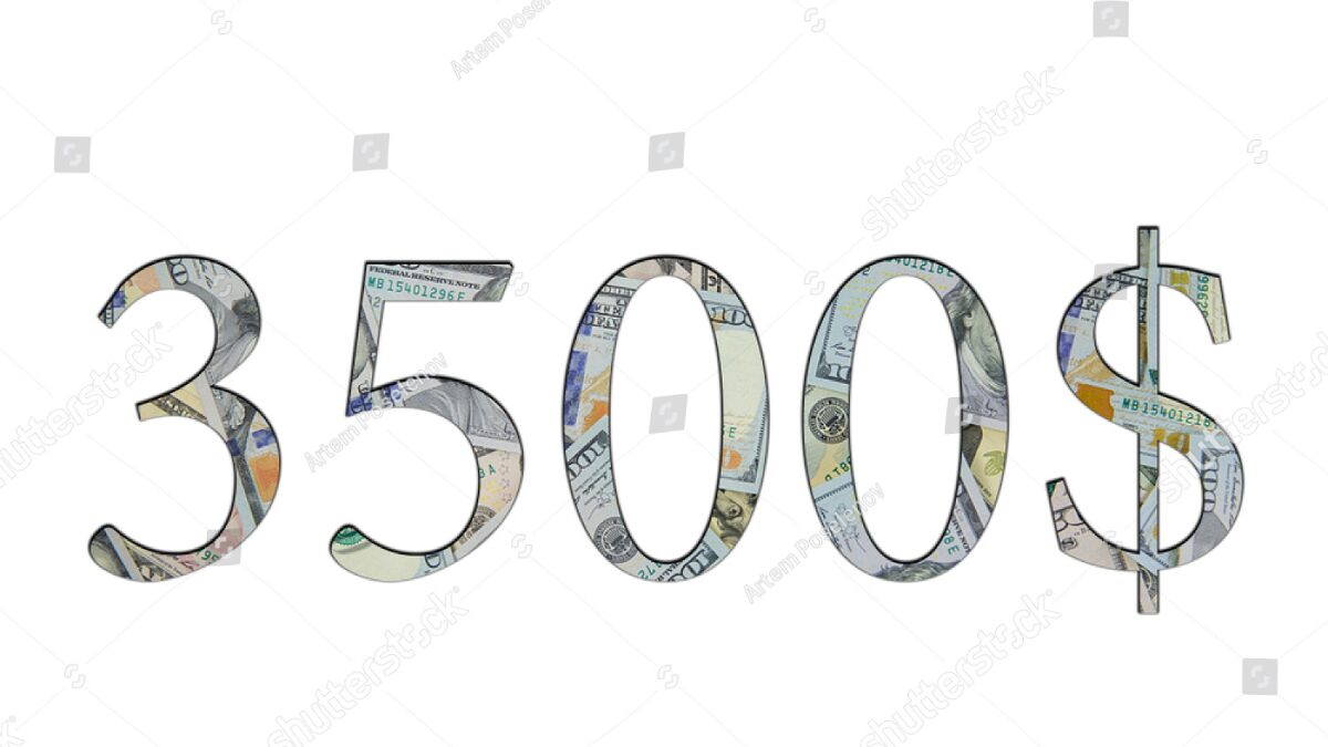 3500 Dollars In Rupees