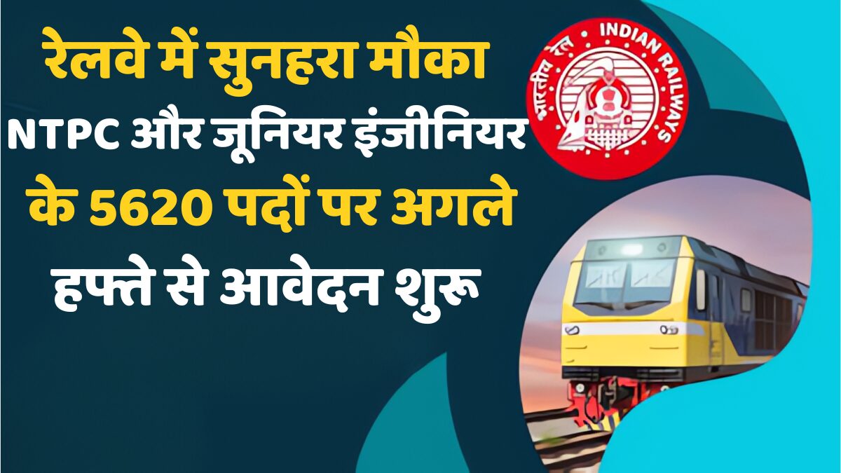 रेलवे भर्ती 2025 के आवेदन