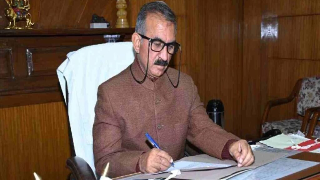 हिमाचल CM सुक्खू