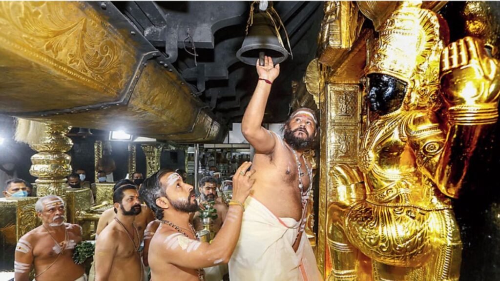 मंदिर में सोना चोरी