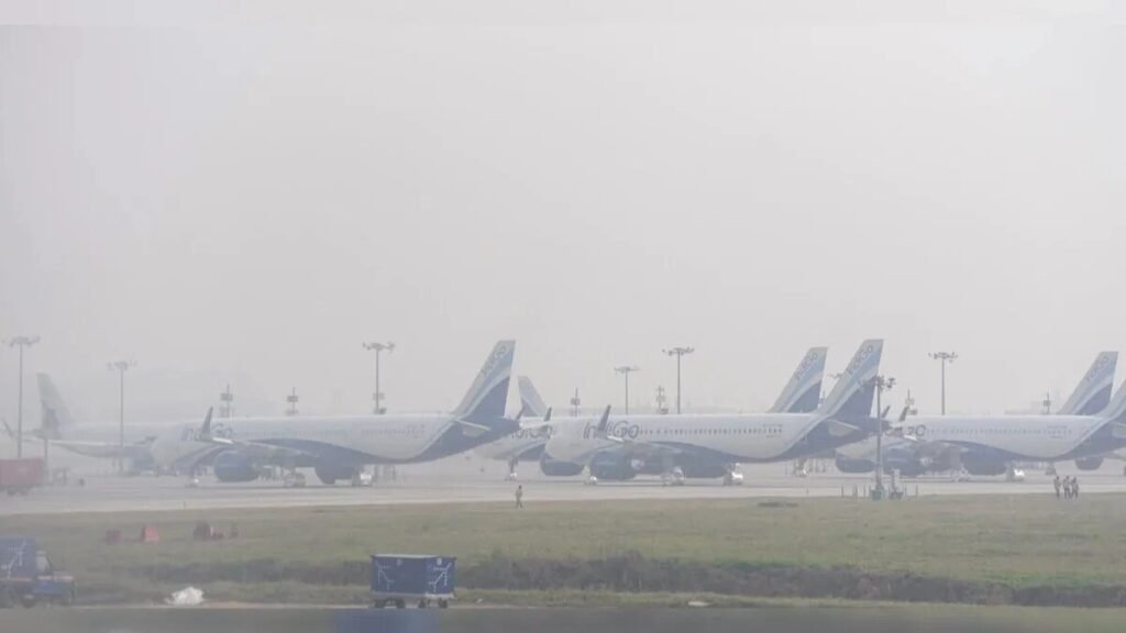 कोहरा और AQI 450