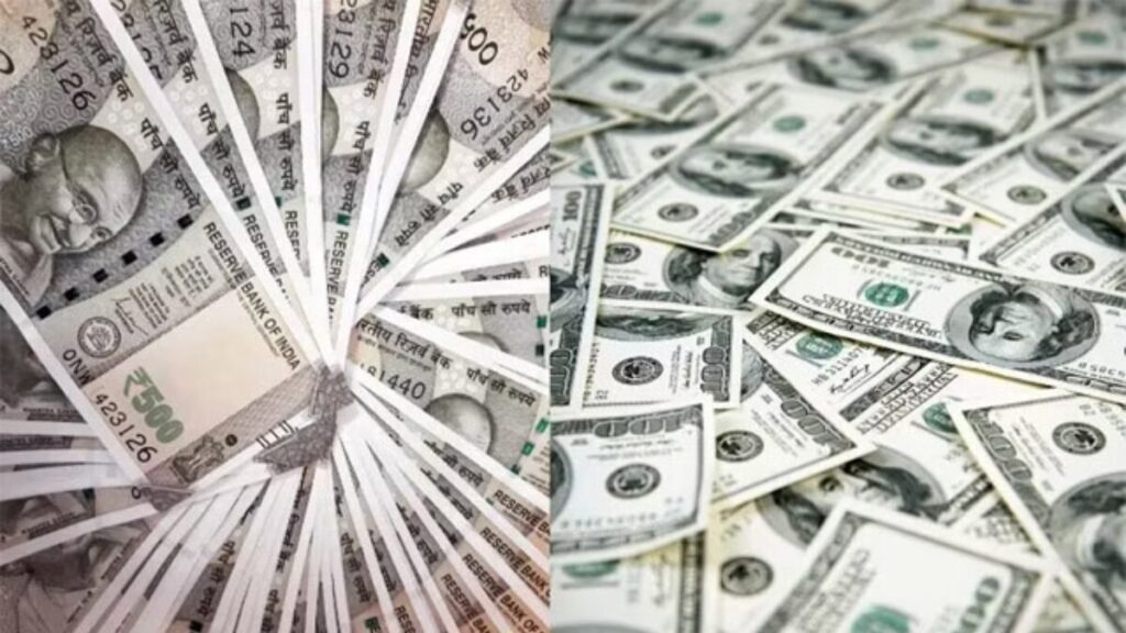 डॉलर के मुकाबले रुपया पहुंचा