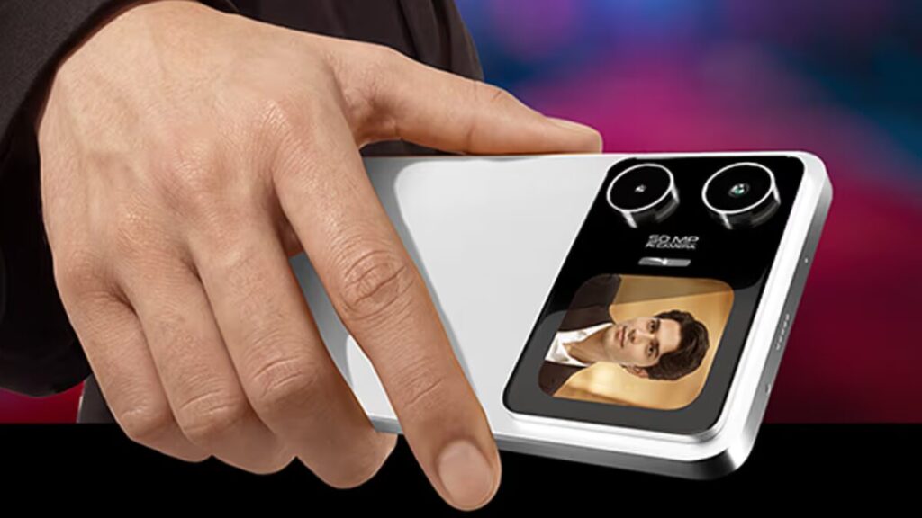 डुअल डिस्प्ले वाला लावा