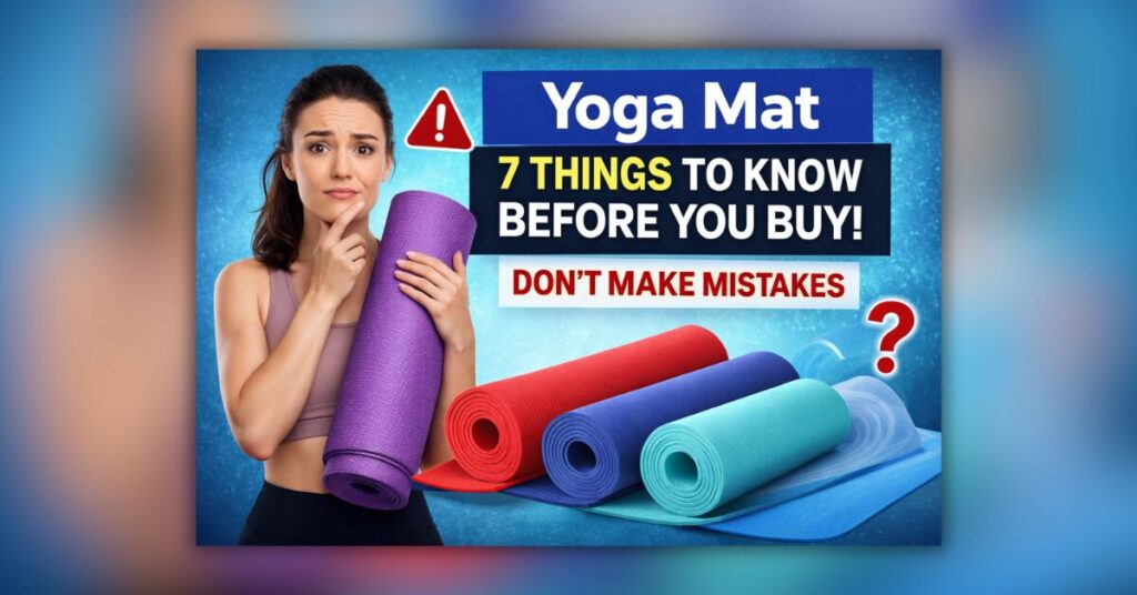 Yoga Mat खरीदने से पहले 7 जरूरी बातें बताने वाला थंबनेल