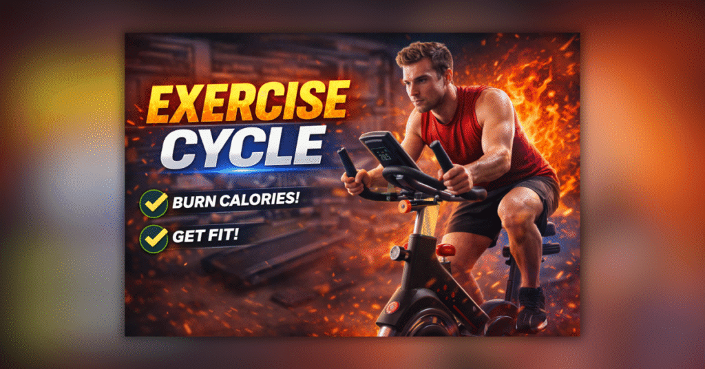 Home Gym के लिए बेस्ट Exercise Cycle मशीन