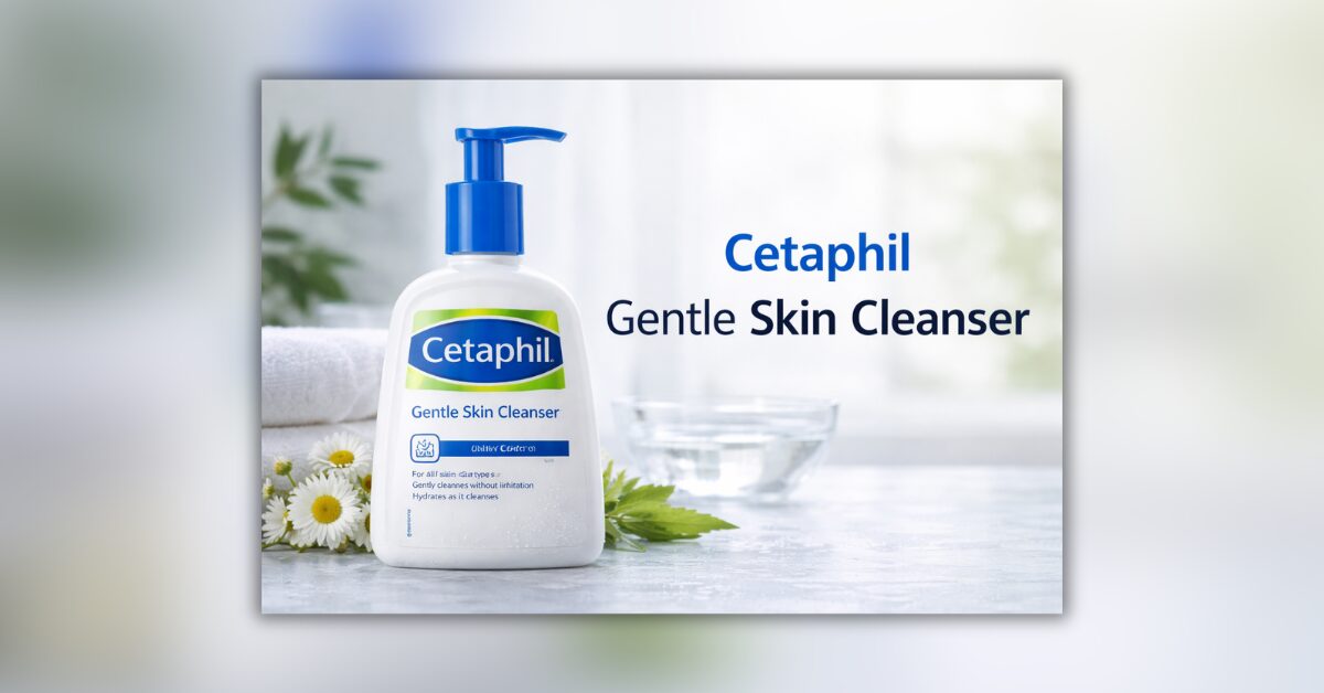 Cetaphil Gentle Skin Cleanser इमेज सेटिंग्स का स्क्रीनशॉट जिसमें Alt Text, Title, Caption और Description के फ़ील्ड दिखाई दे रहे हैं।