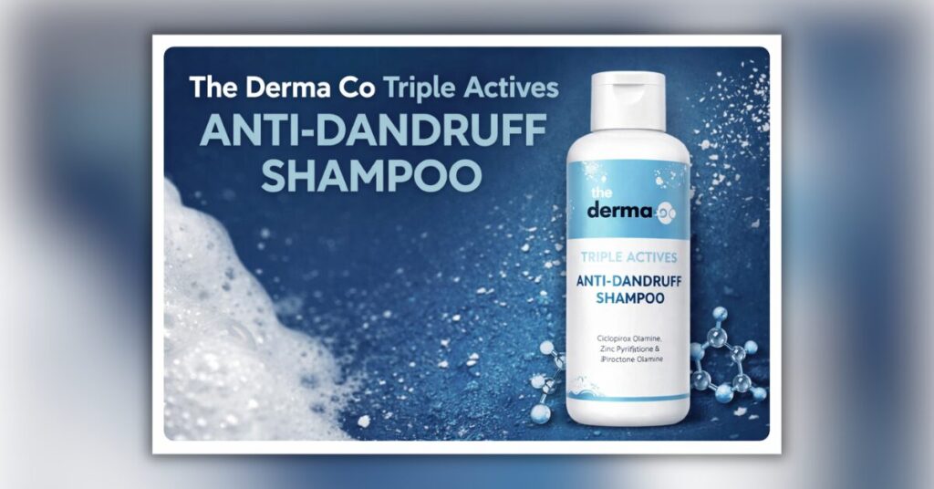 Nizoral Anti-Dandruff Shampoo की बोतल Ketoconazole फॉर्मूला के साथ