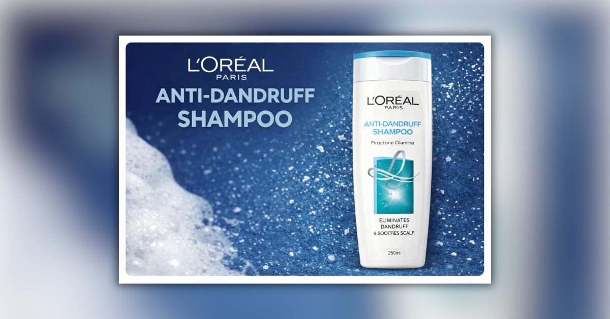 Head & Shoulders 2-in-1 Smooth and Silky Anti Dandruff Shampoo की बोतल