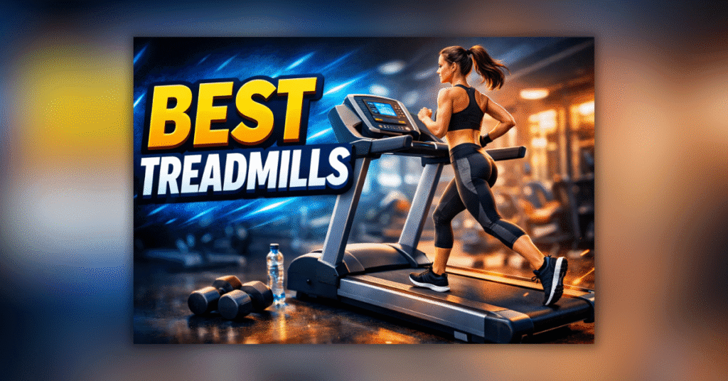 Home Treadmill with powerful motor for cardio and weight loss workout
