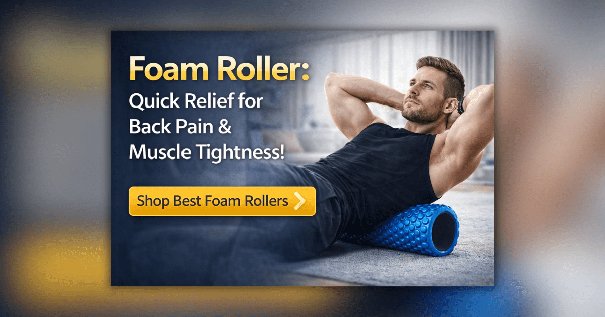 मसल रिकवरी के लिए Foam Roller का उपयोग