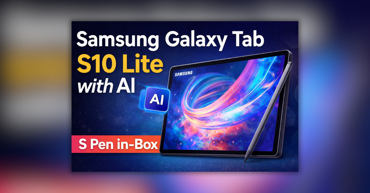 Samsung Galaxy Tab S10 Lite with AI और S Pen टैबलेट इमेज