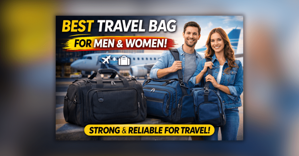 पुरुषों और महिलाओं के लिए मजबूत ट्रैवल बैग