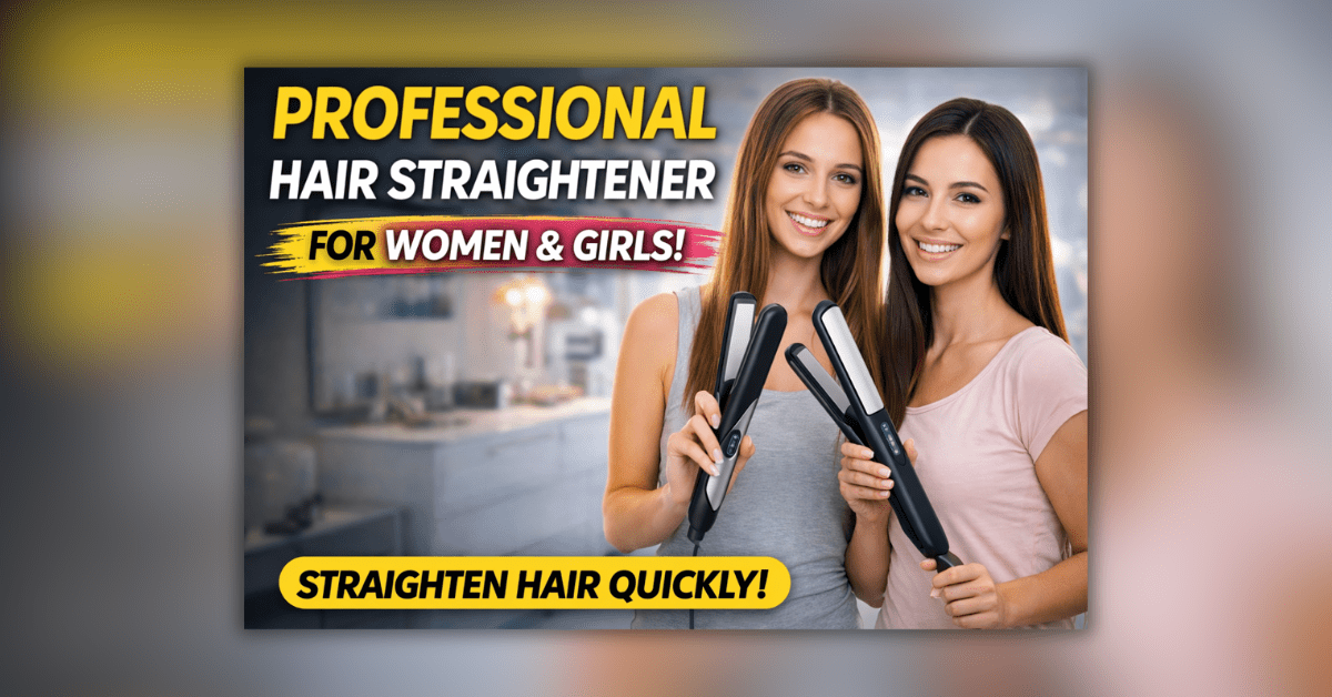 महिलाओं और लड़कियों के लिए प्रोफेशनल हेयर स्ट्रेटनर