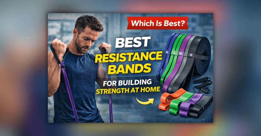 घर पर एक्सरसाइज और मसल्स मजबूत बनाने के लिए रेजिस्टेंस बैंड