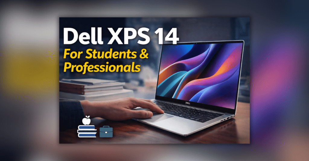 Dell XPS 14 स्टूडेंट और प्रोफेशनल के लिए लैपटॉप थंबनेल