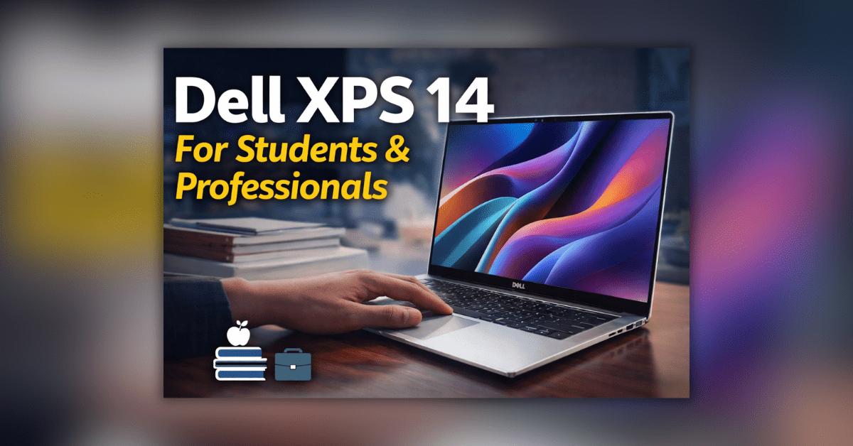 Dell XPS 14 स्टूडेंट और प्रोफेशनल के लिए लैपटॉप थंबनेल