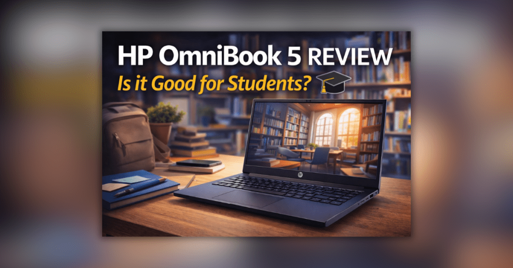 HP OmniBook 5 लैपटॉप रिव्यू थंबनेल