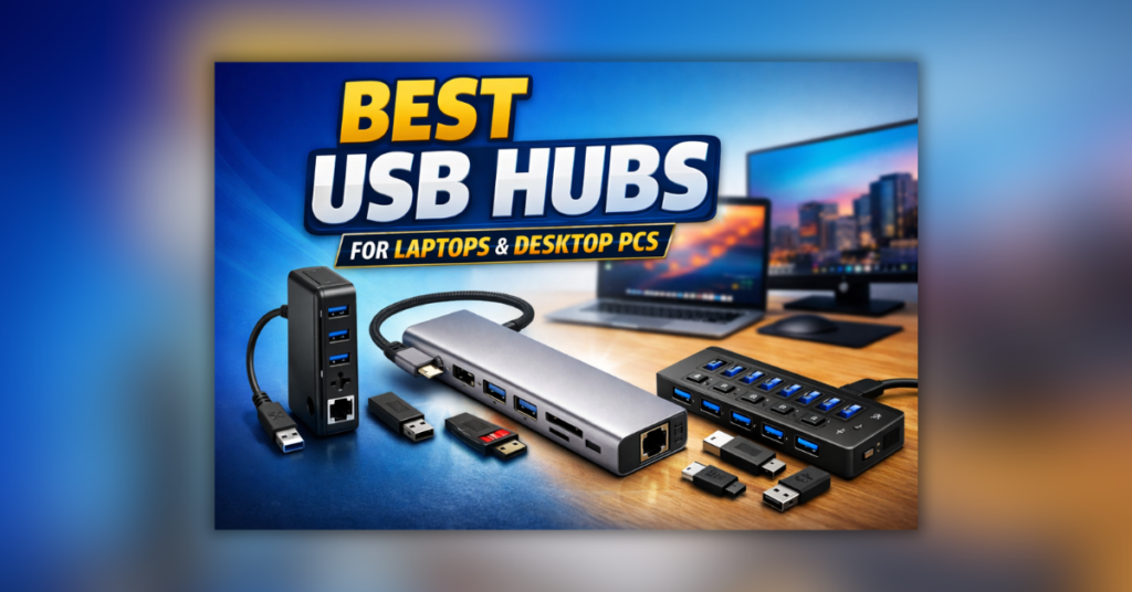 लैपटॉप और कंप्यूटर के लिए USB Hub