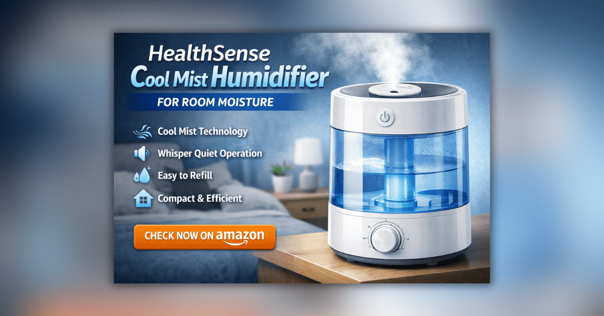 सूखी हवा से राहत देने वाला रूम ह्यूमिडिफायर