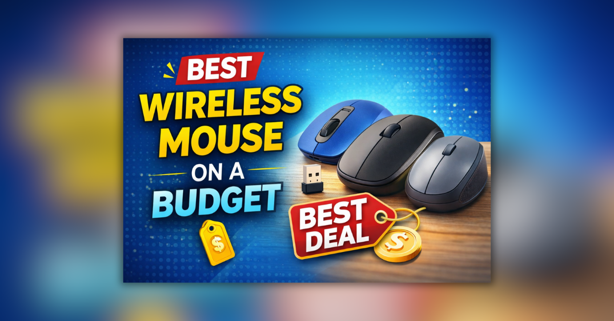 कम कीमत में अच्छा बेस्ट बजट वायरलेस माउस