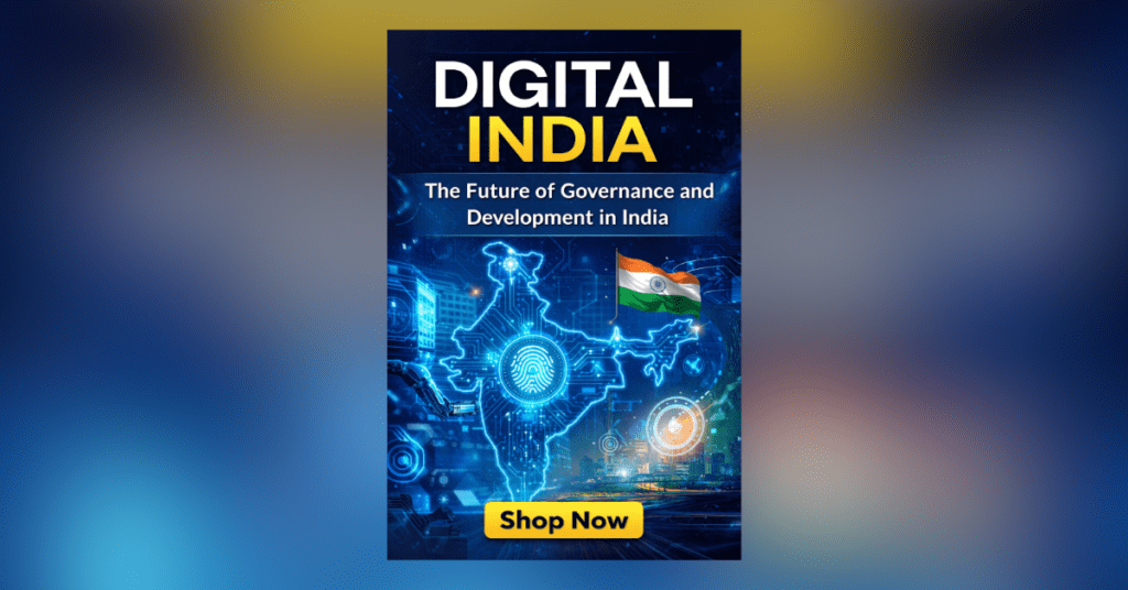 Digital India Book जो भारत के डिजिटल भविष्य और टेक्नोलॉजी ग्रोथ को दर्शाती है