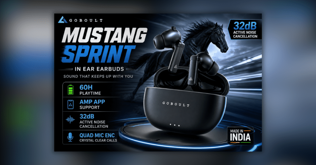 Wireless Earbuds with ANC for clear sound and noise cancellation