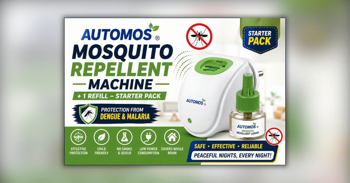 Mosquito Repellent Machine for home protection and peaceful sleep