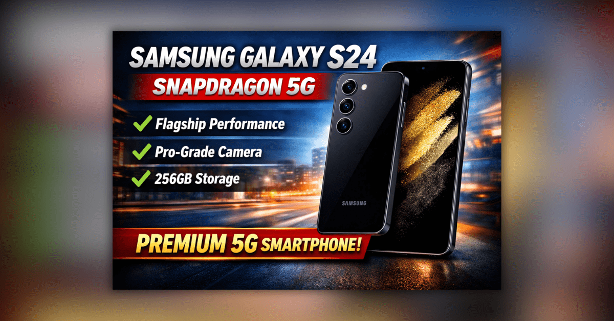 Samsung Galaxy S24 Snapdragon 5G स्मार्टफोन का प्रीमियम डिजाइन और कैमरा व्यू