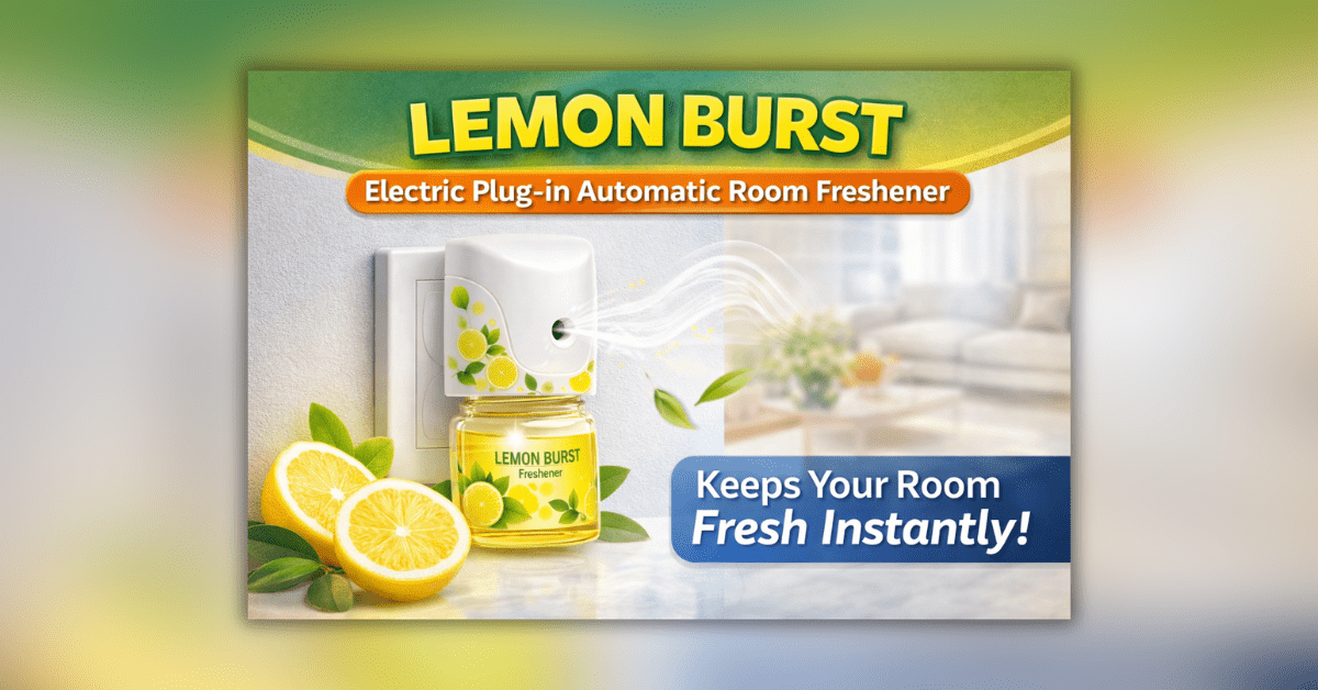 Godrej Aer Matic Kit Automatic Room Freshener for long lasting fragrance at home