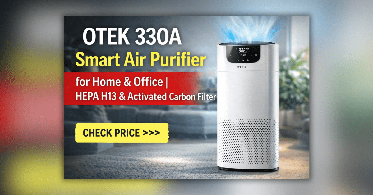 OTEK 330A Smart Air AGARO Regency Mini Handheld Fan ice touch technology portable fan