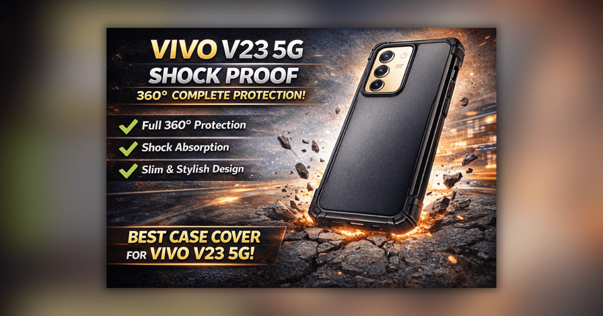Vivo V23 5G Back Cover Shock Proof का मजबूत और स्टाइलिश डिजाइन