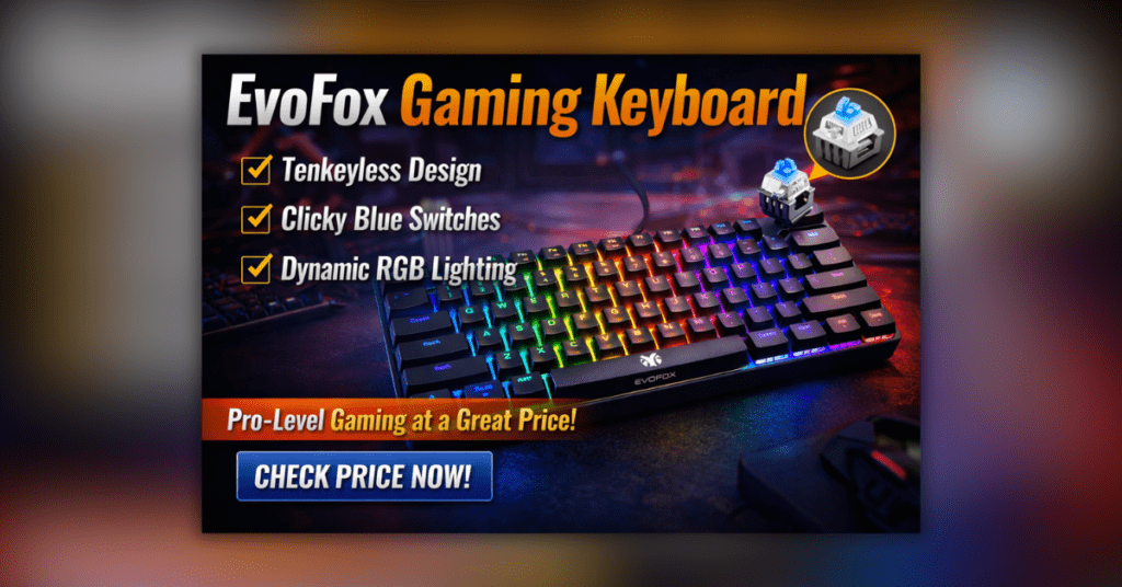 MageGee TS91 Mini Gaming Keyboard RGB बैकलिट 60 प्रतिशत कॉम्पैक्ट डिजाइन के साथ