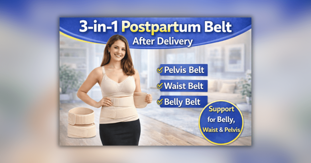 Postpartum belt after delivery for tummy support and waist recovery