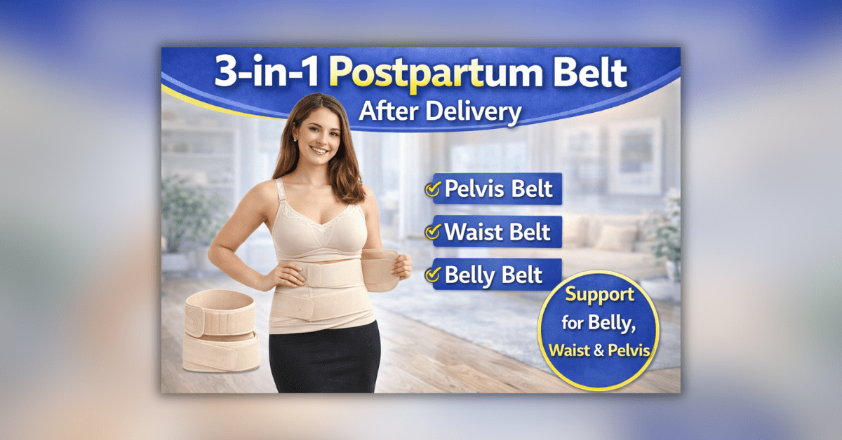 Postpartum belt after delivery for tummy support and waist recovery