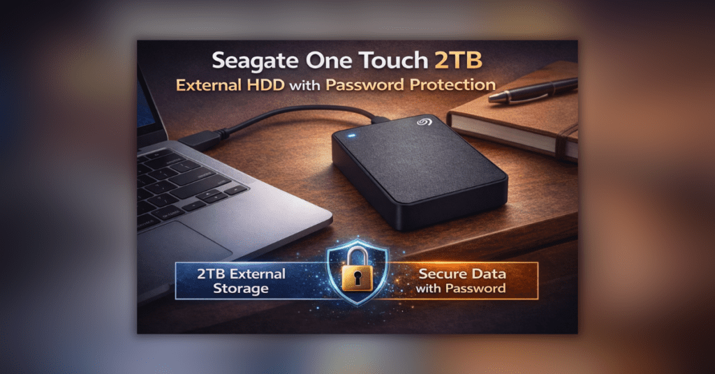 WD 2TB External Hard Drive portable storage device