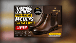 TEAKWOOD LEATHERS Men Genuine Leather Chelsea Boot – प्रीमियम लेदर बूट, स्टाइलिश डिजाइन और आरामदायक फिट के साथ।