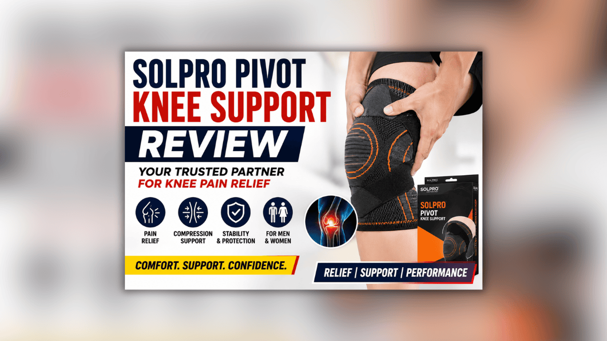 Solpro Pivot Knee Support Review – पुरुषों और महिलाओं के लिए घुटनों के दर्द से राहत देने वाला कंप्रेशन नी सपोर्ट