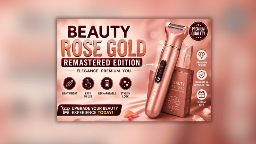 Beauty Rose Gold Remastered Edition का प्रीमियम और स्टाइलिश ब्यूटी प्रोडक्ट